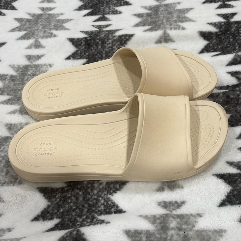 Crocs slides